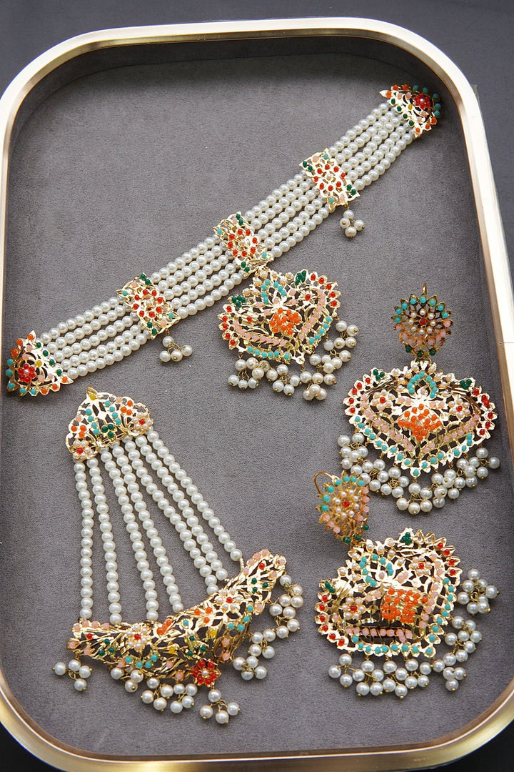Hyderabadi Bridal Dholna Set - RS ZEVARS