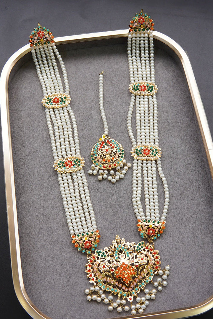 Hyderabadi Bridal Dholna Set - RS ZEVARS
