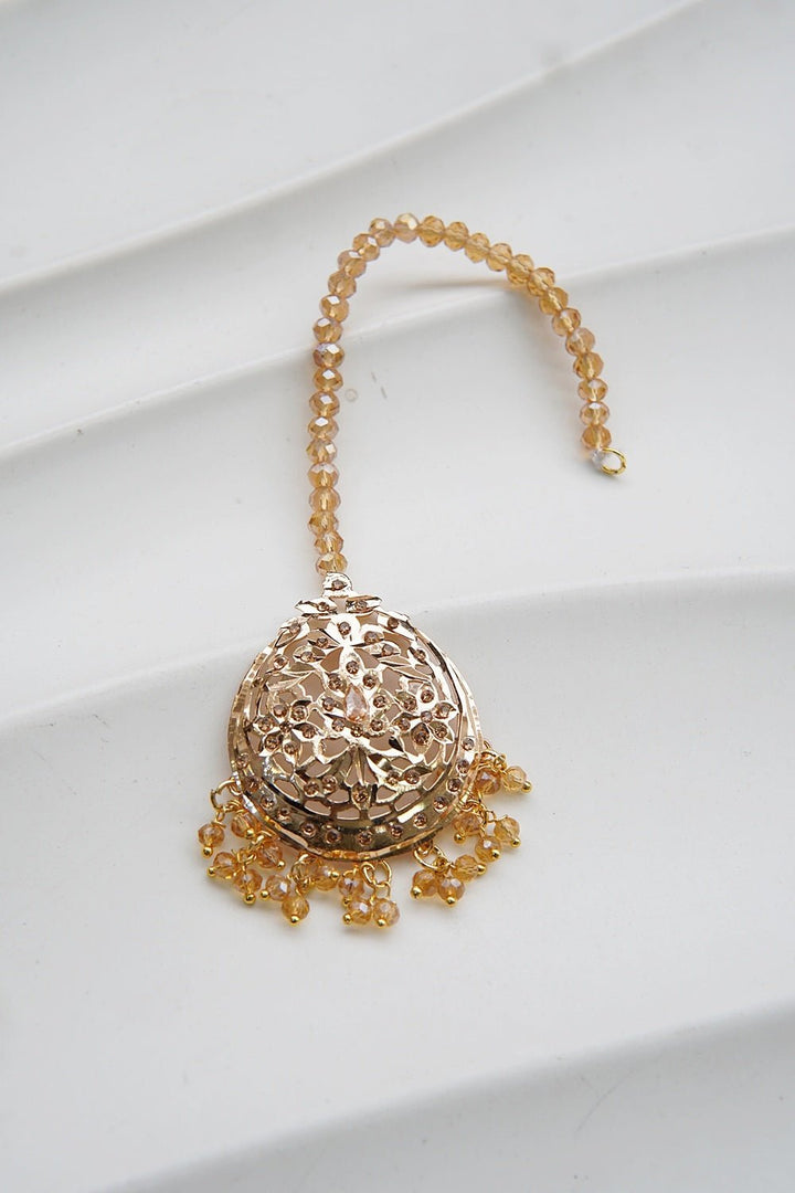 Hyderabadi Gold Plated Teeka - RS ZEVARS