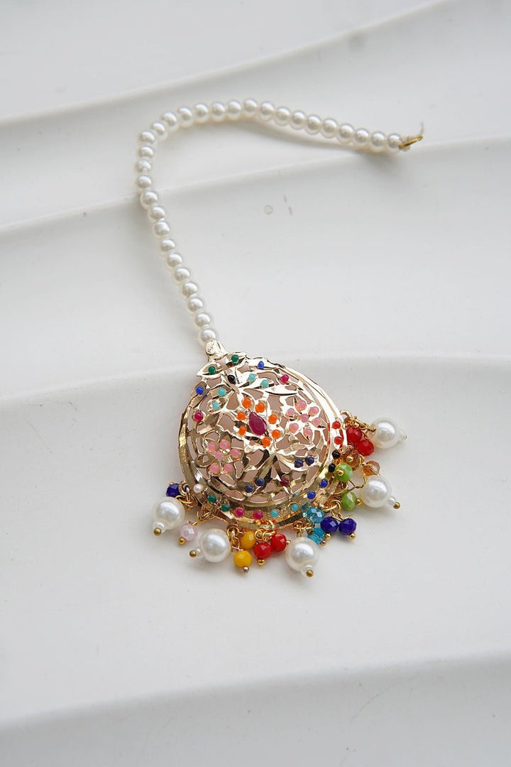 Hyderabadi Gold Plated Teeka - RS ZEVARS