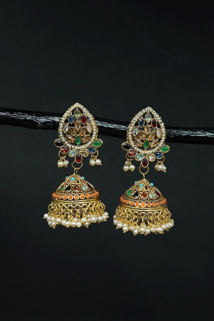 Kashish Glowing Jhumkey - RS ZEVARS