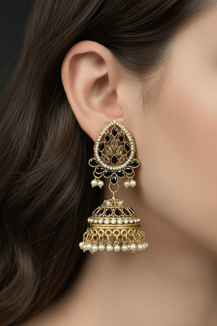 Kashish Glowing Jhumkey - RS ZEVARS