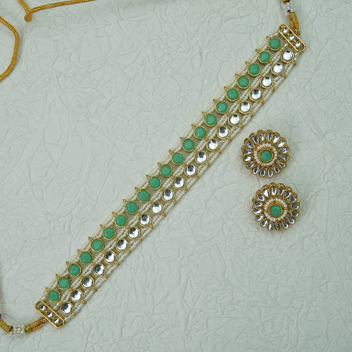 Kundan Chik Patti With Studs - RS ZEVARS