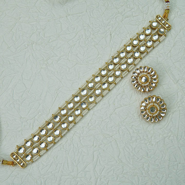 Kundan Chik Patti With Studs - RS ZEVARS