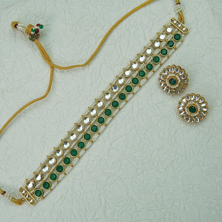 Kundan Chik Patti With Studs - RS ZEVARS