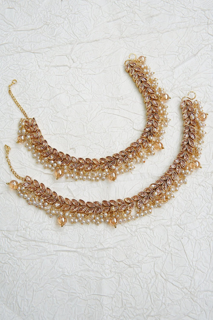 Kundan & Gemstone Anklets - RS ZEVARS