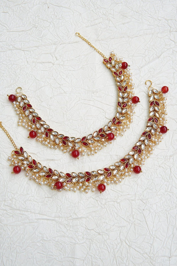 Kundan & Gemstone Anklets - RS ZEVARS