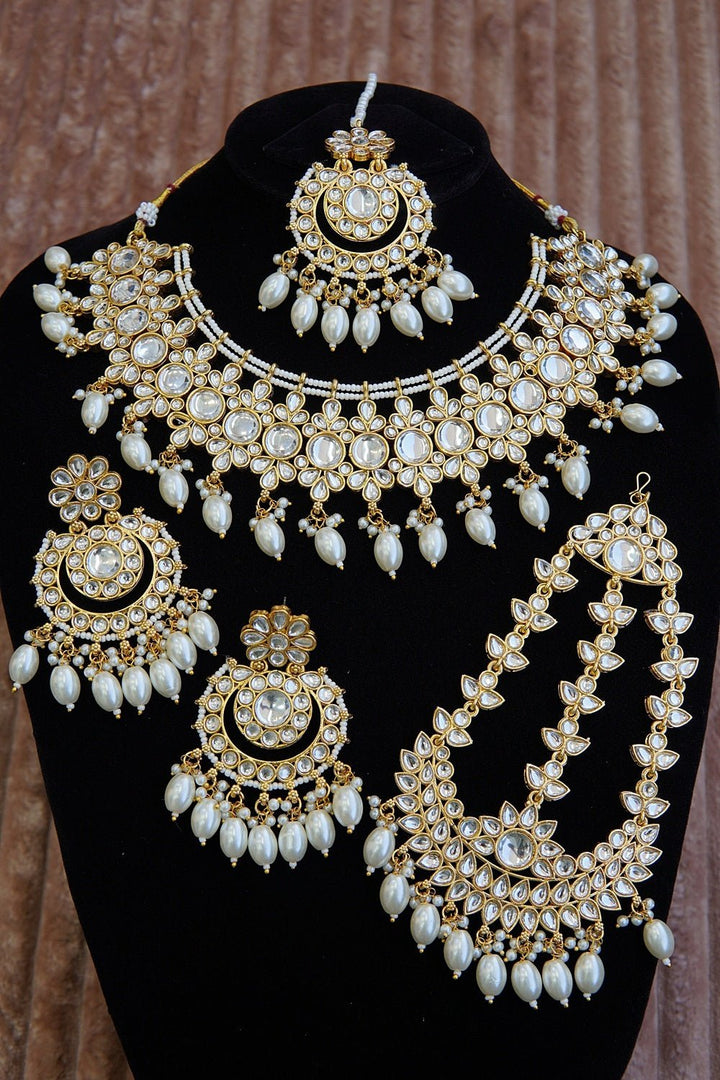 Kundan Semi - Bridal Set - RS ZEVARS