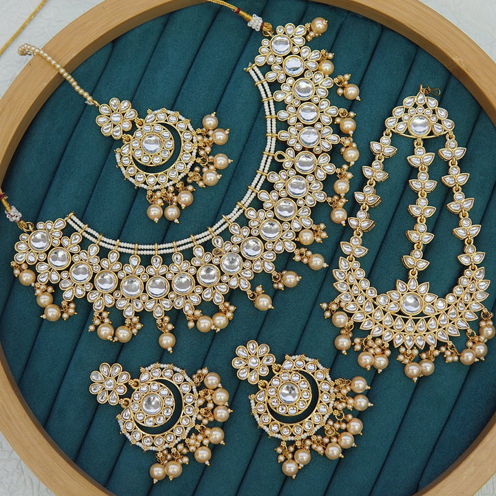 Kundan Semi - Bridal Set - RS ZEVARS