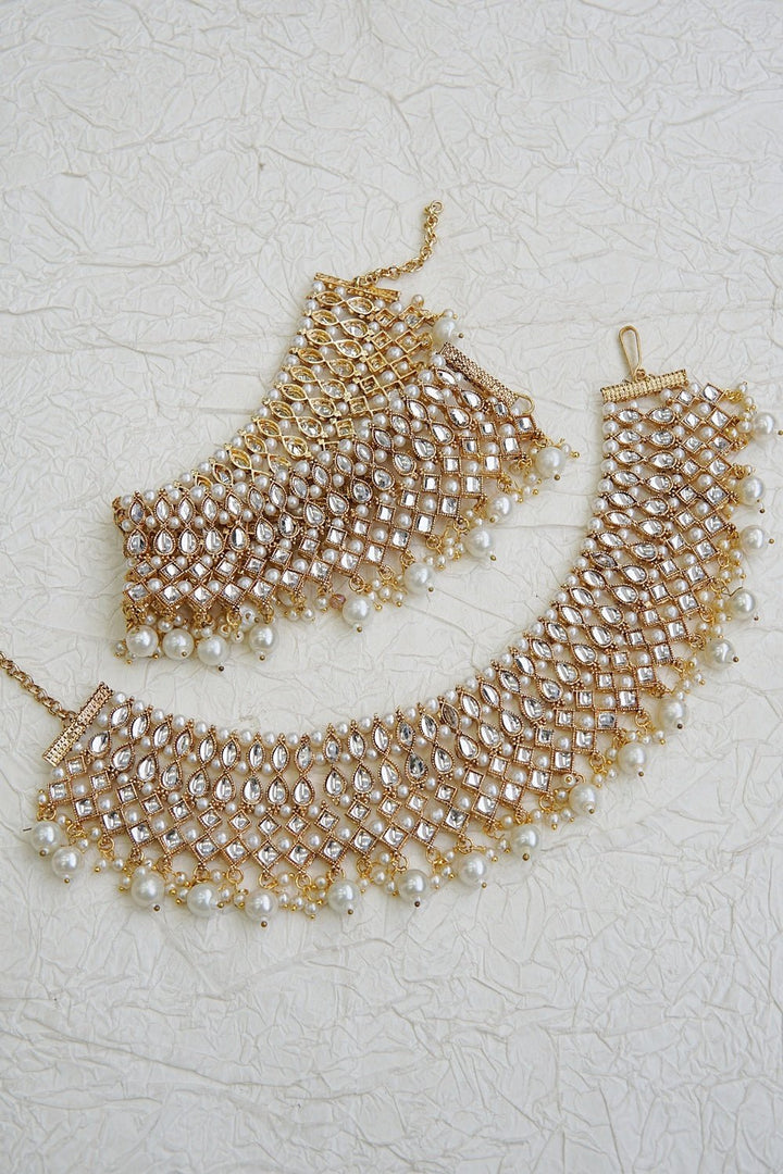 Kundan Thick Bridal Style Payals - RS ZEVARS