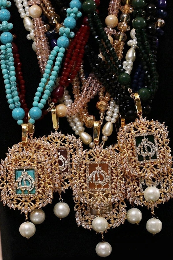 LSA022 Turkish Islamic Pendant With Beautiful Mala