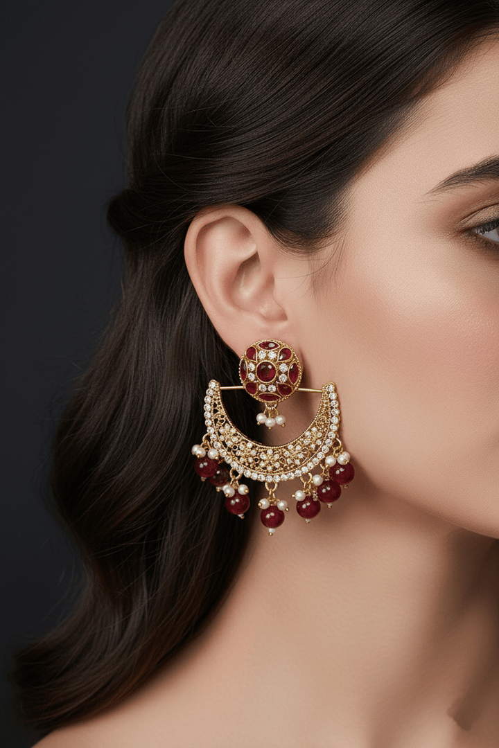 Madrasi Antique Chand Bali - RS ZEVARS