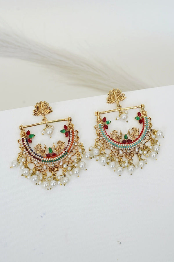 Madrasi Bali Earrings - RS ZEVARS