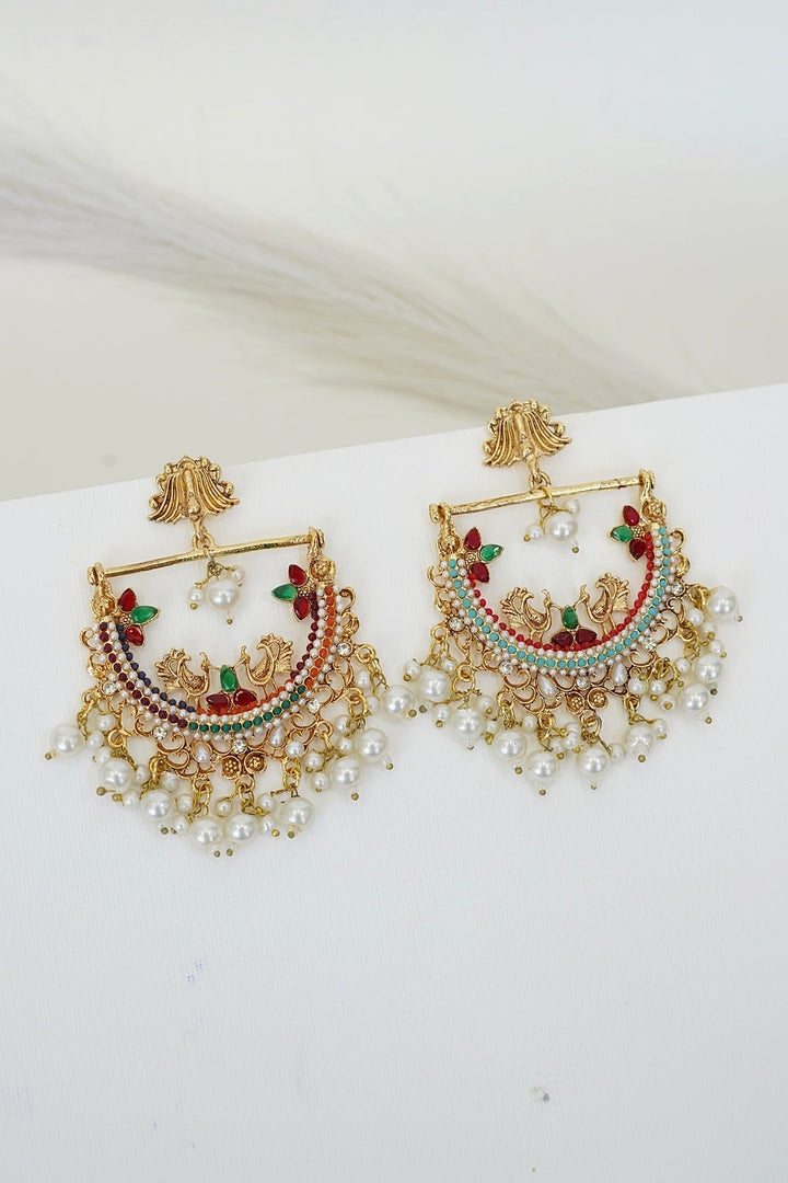 Madrasi Bali Earrings - RS ZEVARS