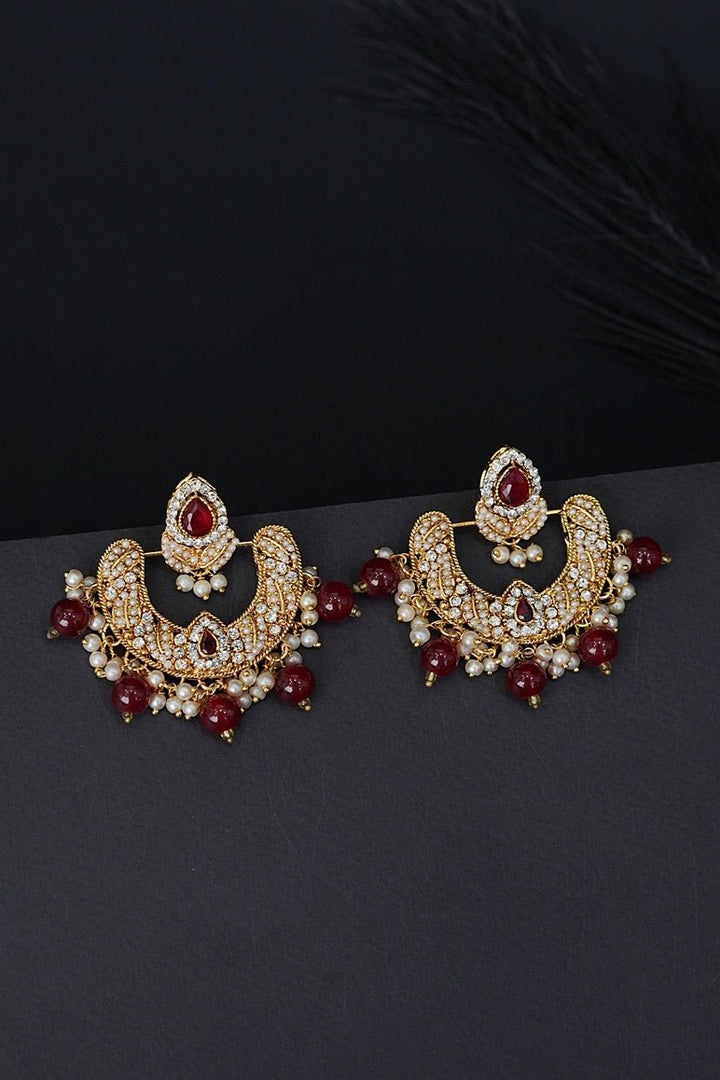 Madrasi Chand Bali Earrings - RS ZEVARS