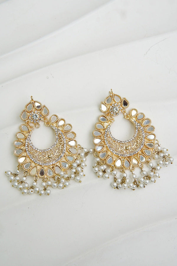 Medium Manjus Chand Bali Earrings - RS ZEVARS