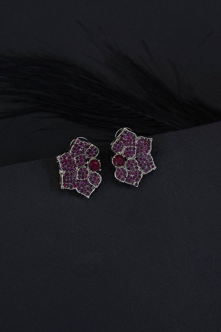 Micro Zirconia 3D Design Studs - RS ZEVARS