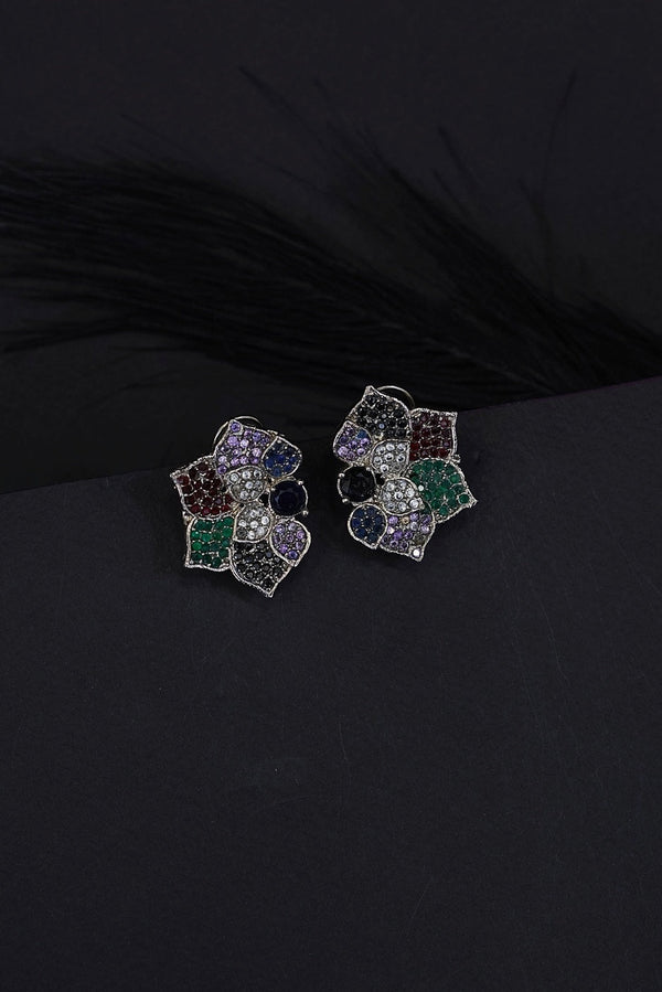 Micro Zirconia 3D Design Studs - RS ZEVARS