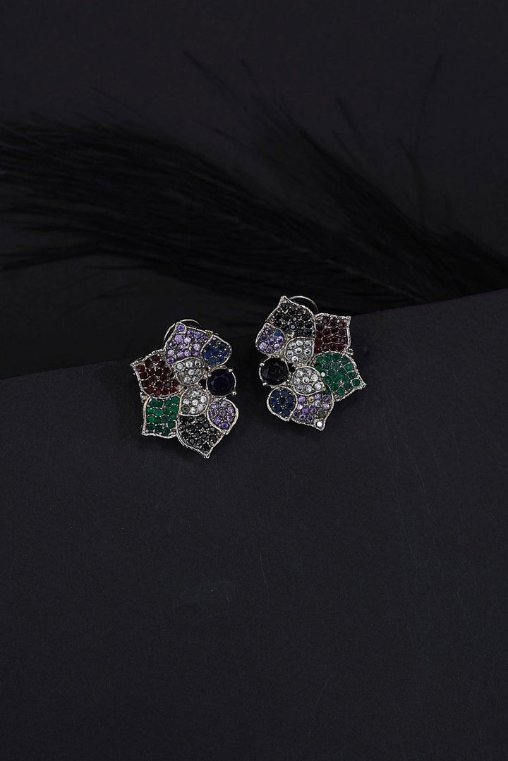 Micro Zirconia 3D Design Studs - RS ZEVARS