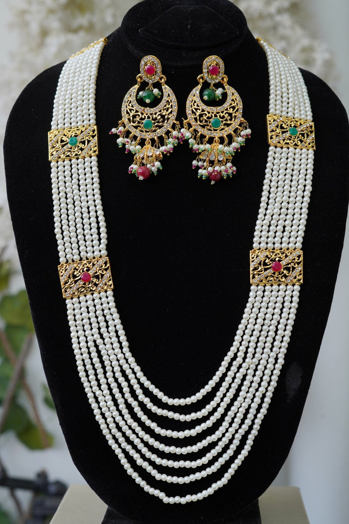 MS1002 Hyderabadi Style Seven Layers Mala Set - RS ZEVARS