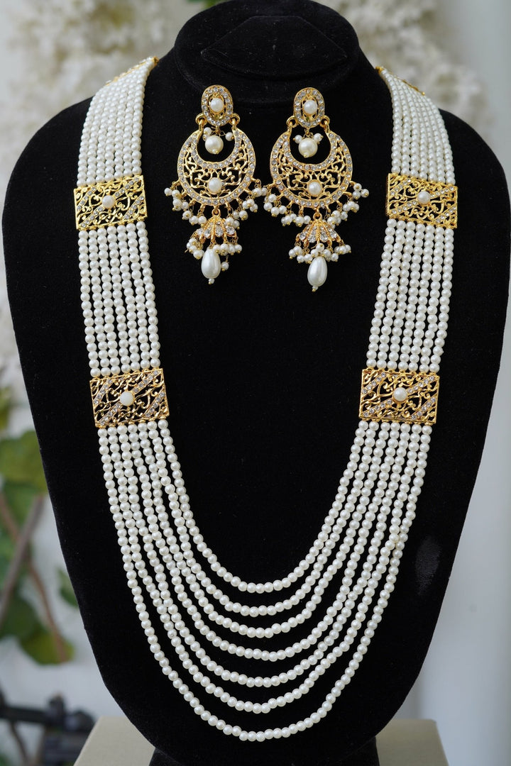 MS1002 Hyderabadi Style Seven Layers Mala Set - RS ZEVARS