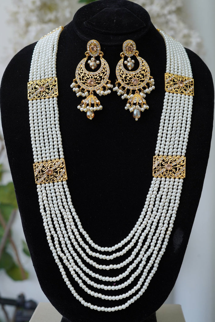 MS1002 Hyderabadi Style Seven Layers Mala Set - RS ZEVARS