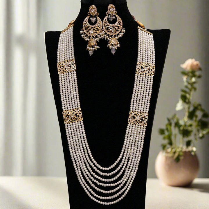 MS1002 Hyderabadi Style Seven Layers Mala Set - RS ZEVARS