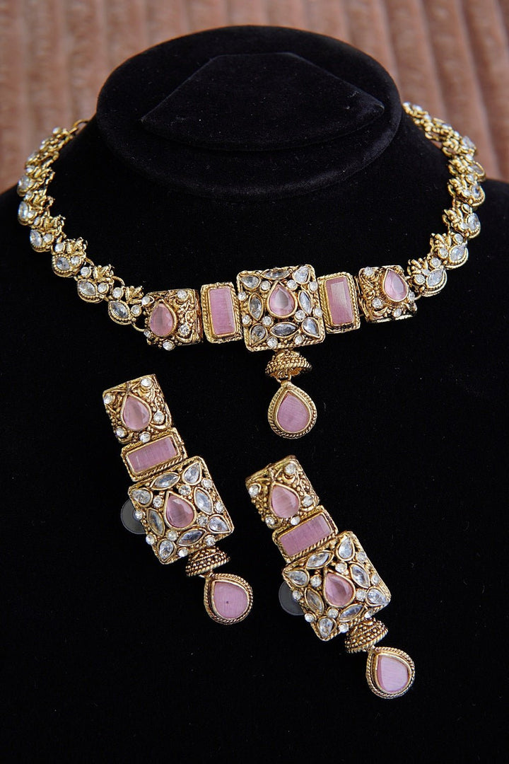 N2008 Egyptian Zevars Choker Set - RS ZEVARS