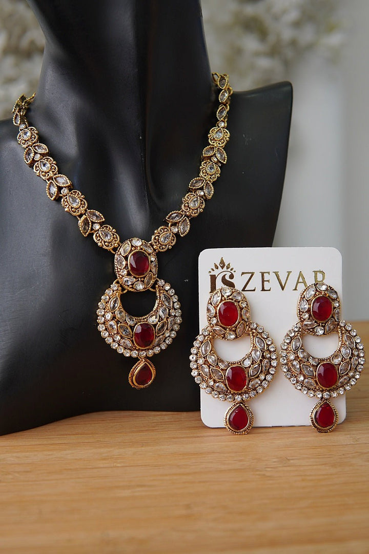 N2051 Egyptian Necklace Set - RS ZEVARS