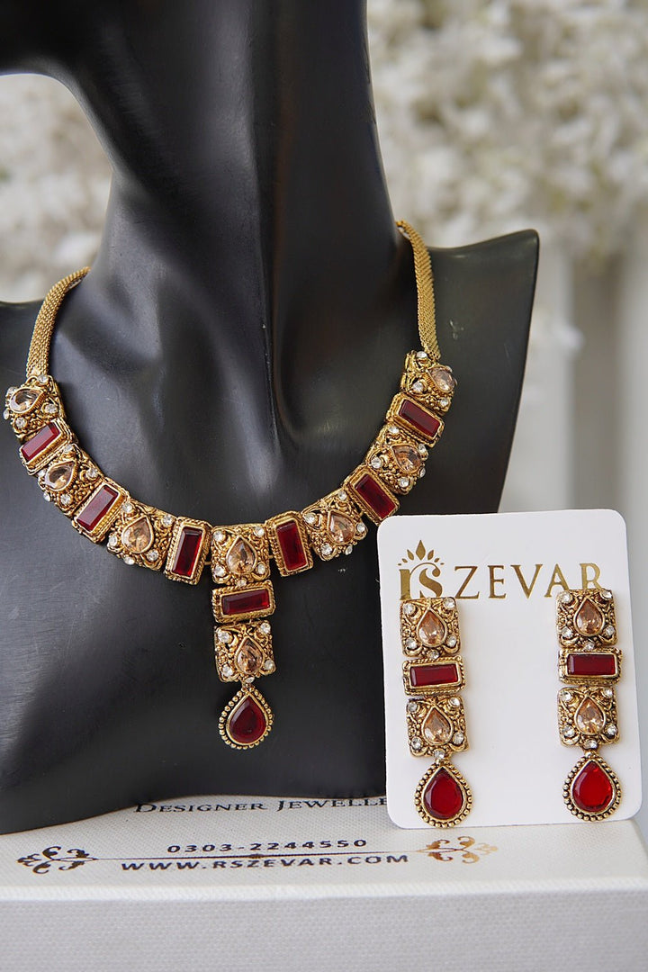N2086 Egyptian Choker Set - RS ZEVARS