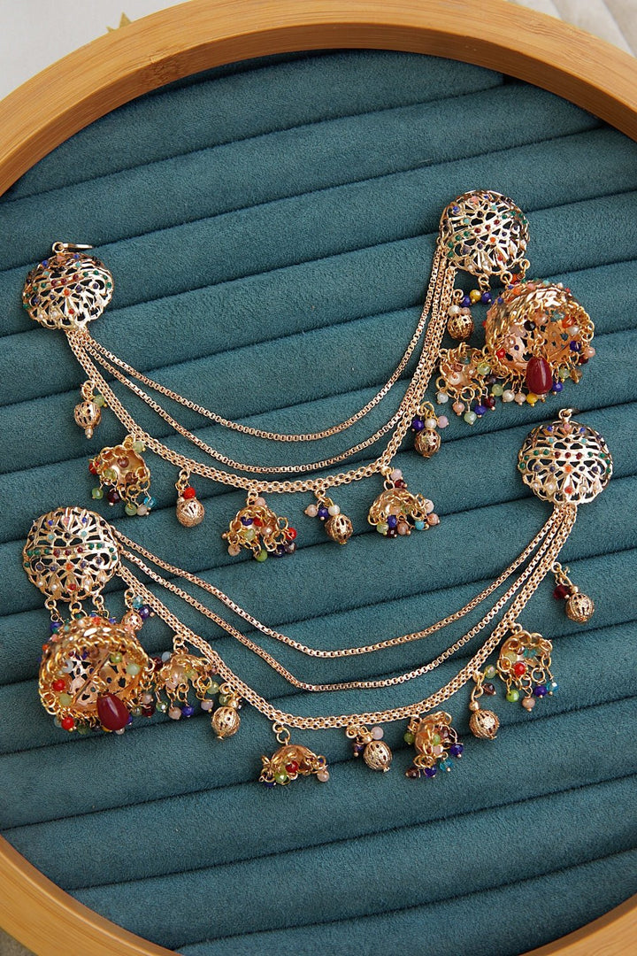 Nauratan Jhumkey With Saharey - RS ZEVARS