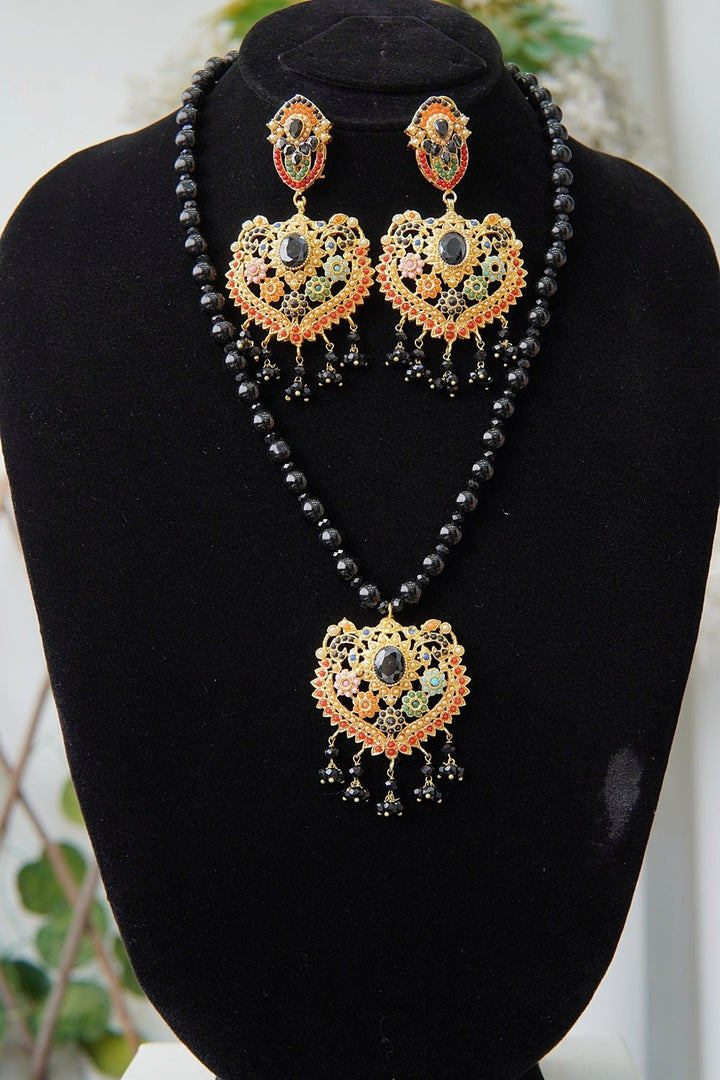 Navratan Long Haar Set - RS ZEVARS