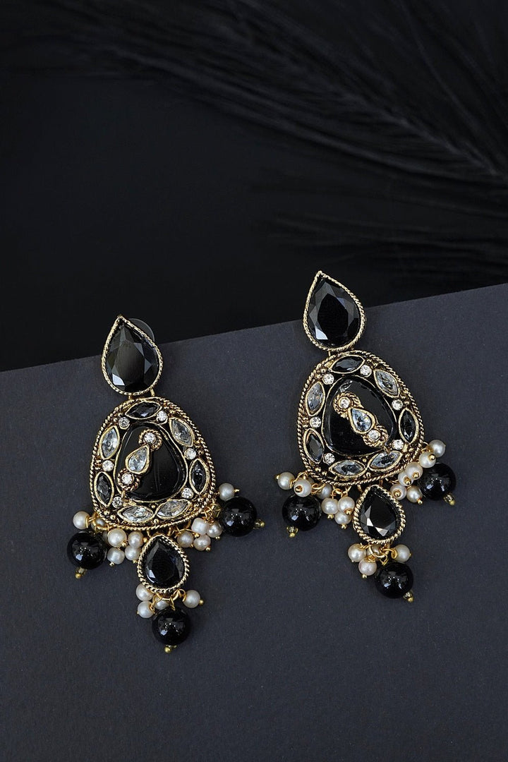 Nayab Gemstone Earrings - RS ZEVARS