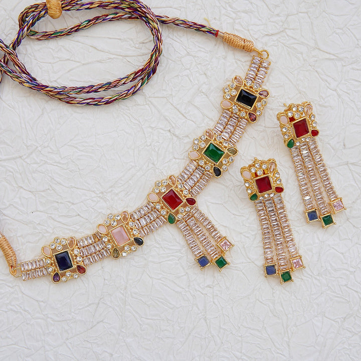 Necklace Set - 0017 - RS ZEVARS