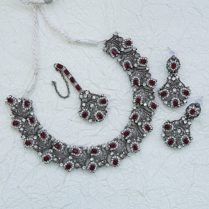 Necklace Set - 0020 - RS ZEVARS
