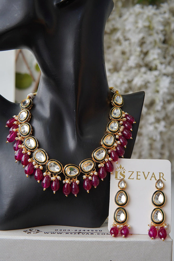Opulent Shine Kundan Set - RS ZEVARS
