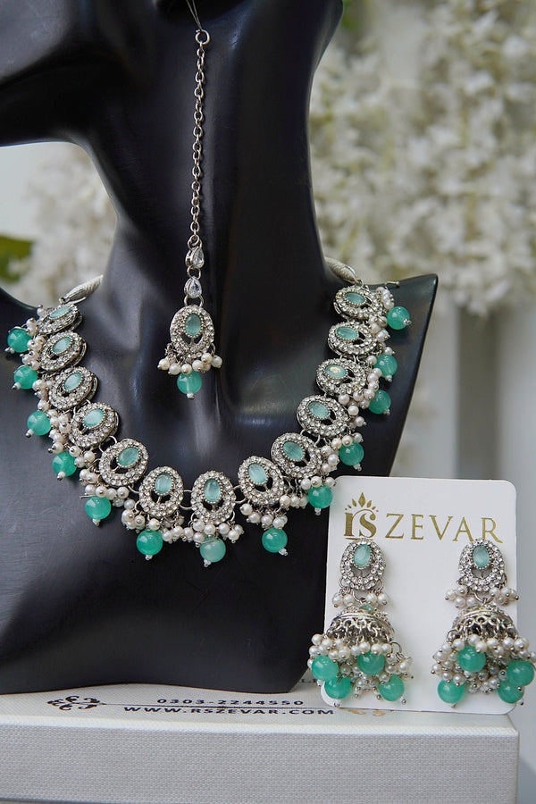 Partywear Haseena Necklace Set - RS ZEVARS
