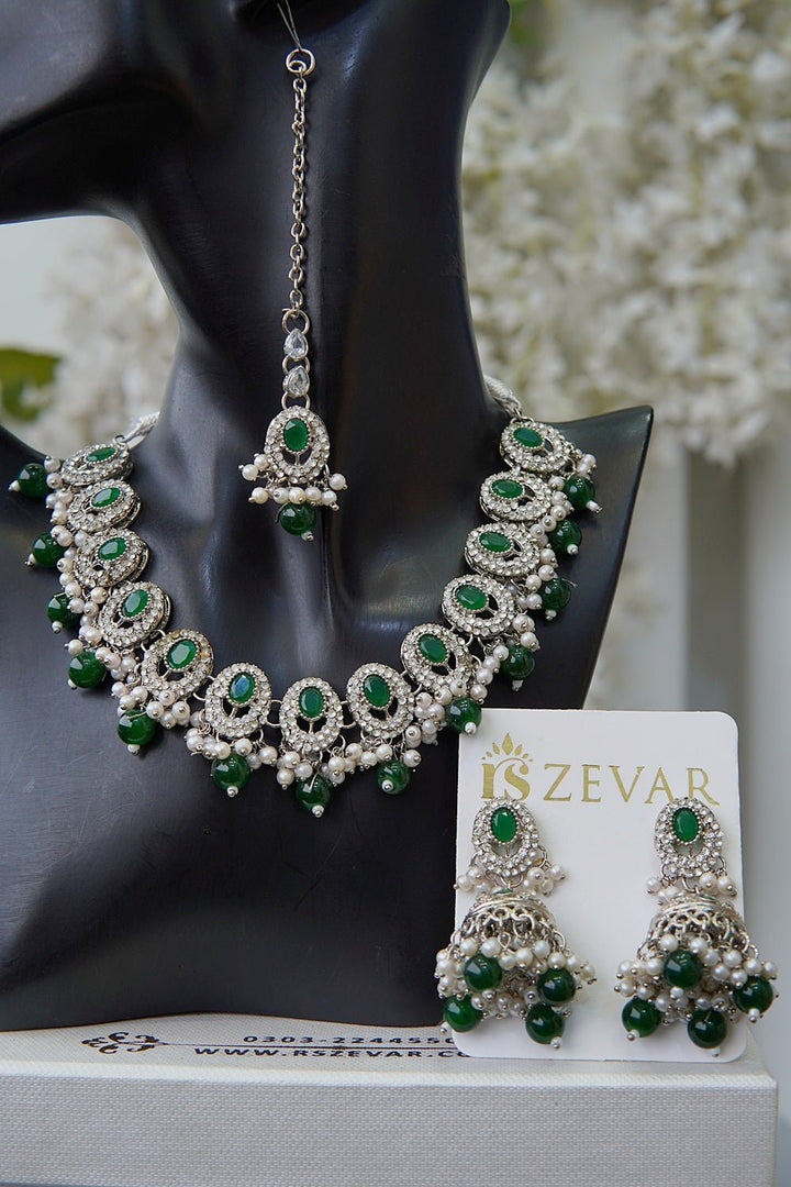 Partywear Haseena Necklace Set - RS ZEVARS