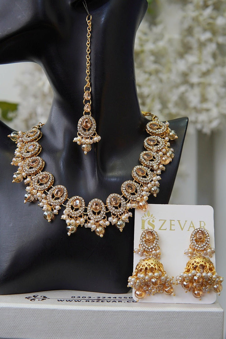 Partywear Haseena Necklace Set - RS ZEVARS