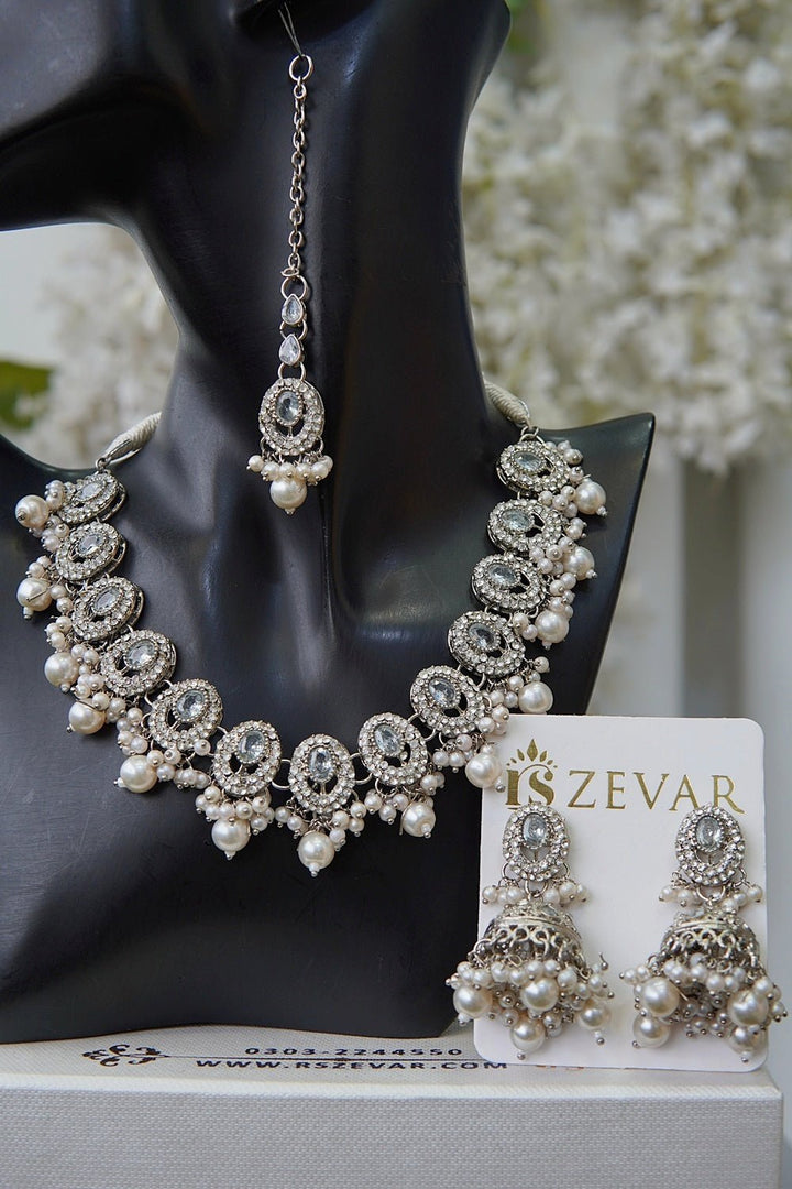Partywear Haseena Necklace Set - RS ZEVARS