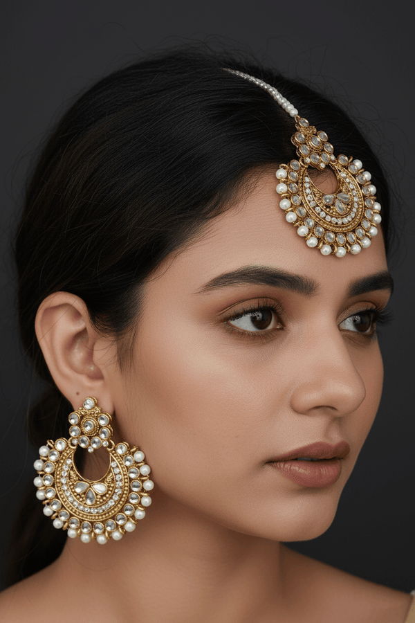 Pearlsa Earring Tikka - RS ZEVARS