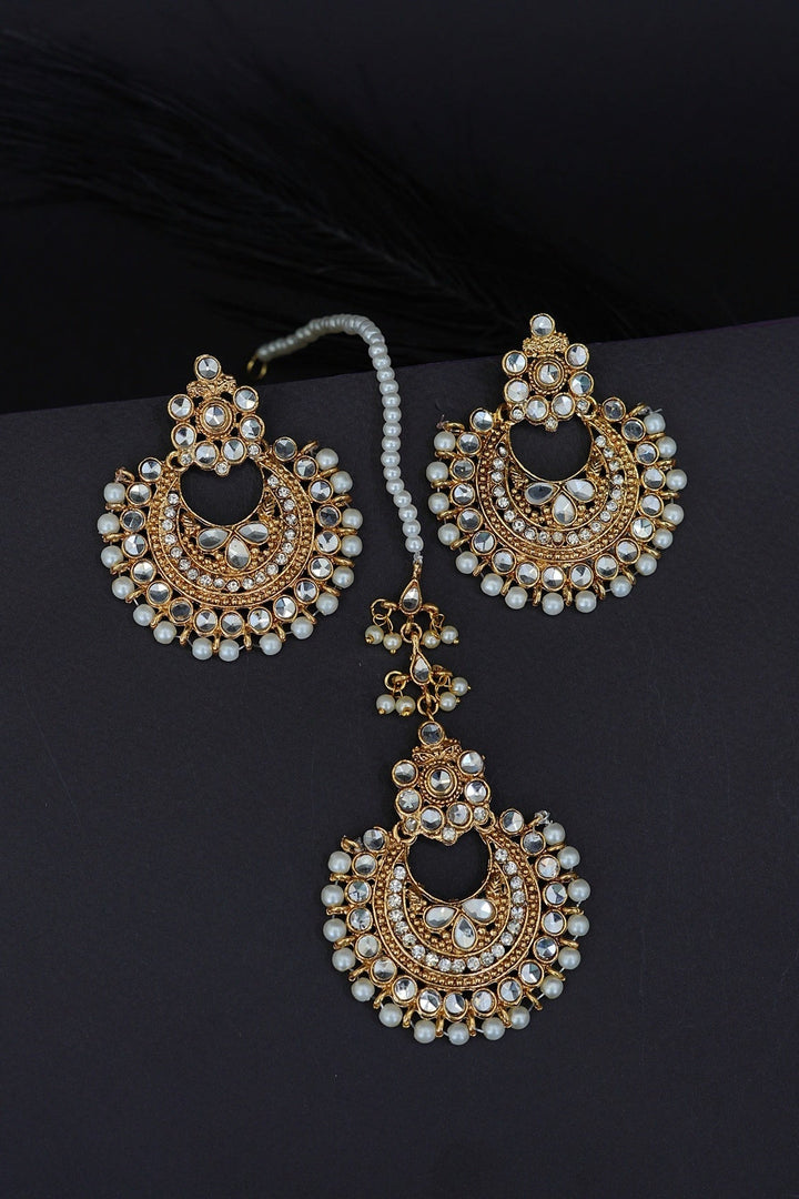 Pearlsa Earring Tikka - RS ZEVARS