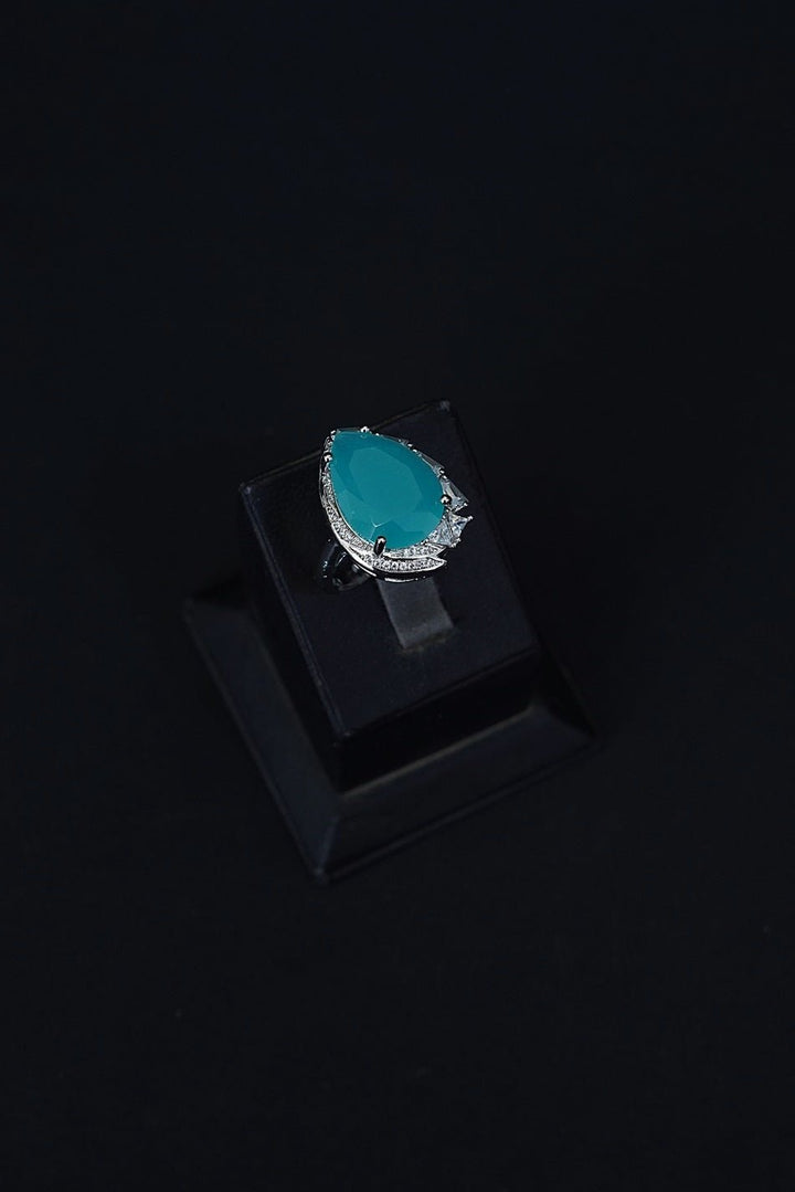 Premium Ad Gems Ovoid Style Ring - RS ZEVARS