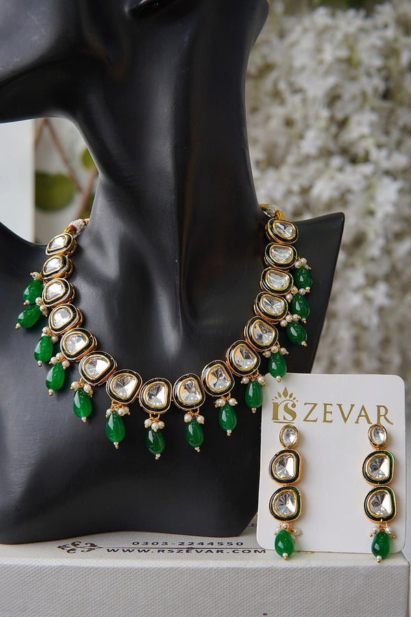Radiant Cut Kundan Choker - RS ZEVARS