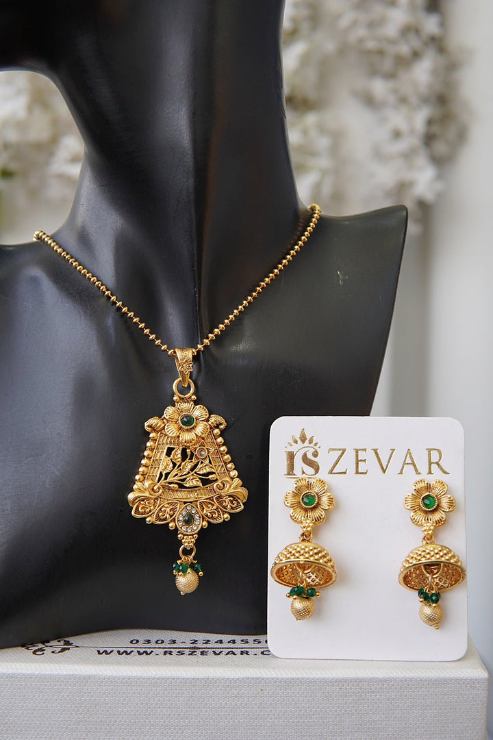 Rajwad Copper Based Locket Set - RS ZEVARS