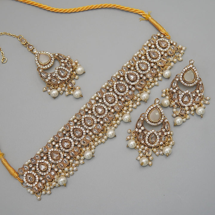 Reema Guluband Choker Set - RS ZEVARS