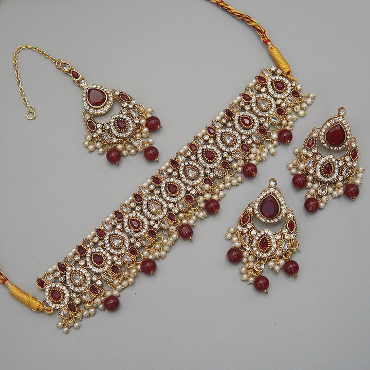 Reema Guluband Choker Set - RS ZEVARS