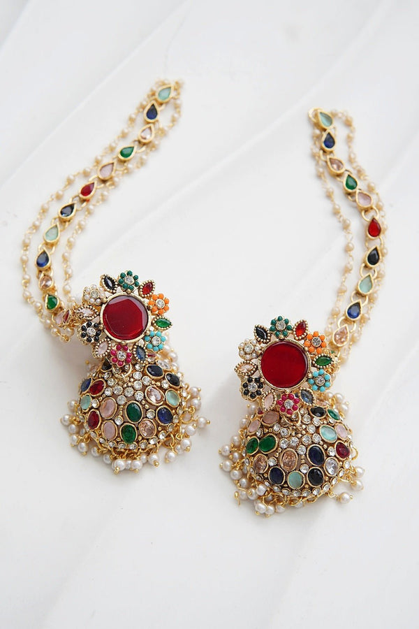 Royal Dangling Jhumkay With Sahara - RS ZEVARS
