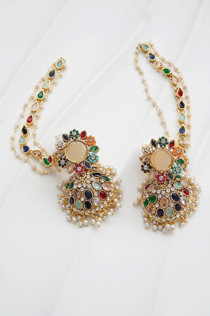 Royal Dangling Jhumkay With Sahara - RS ZEVARS