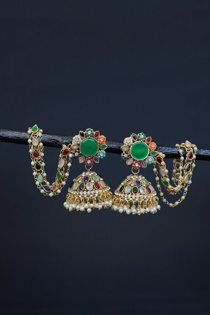 Royal Dangling Jhumkay With Sahara - RS ZEVARS